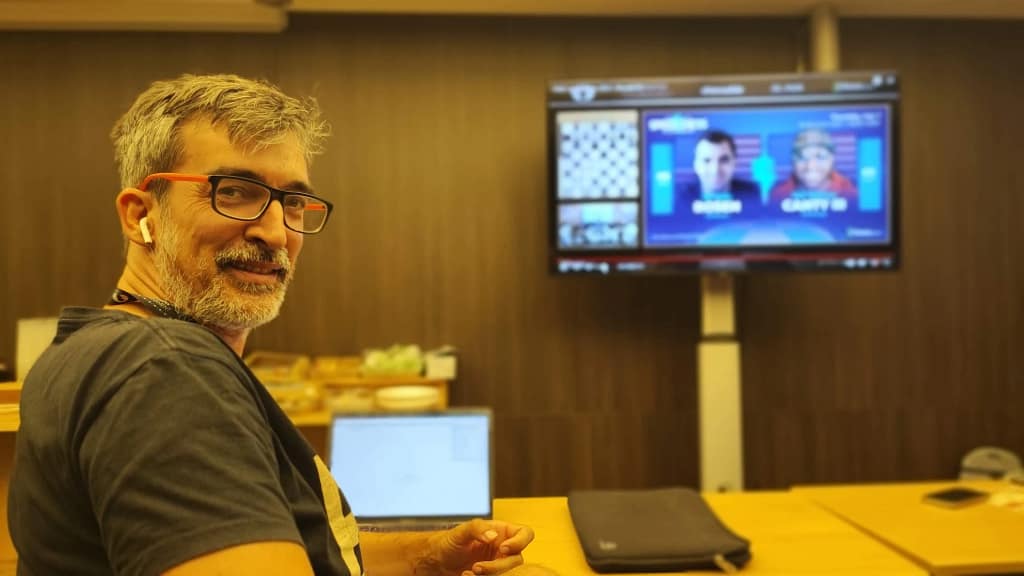 Manuel Azuaga, coordinador de aulaDjaque