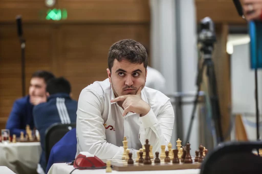Faustino Oro-Volodar Murzin: duelo de niños prodigio en León jaime santos copa mundo Mark Livshitz Jaime Santos, fotografiado por Mark Livshitz en Jerusalén, en 2022