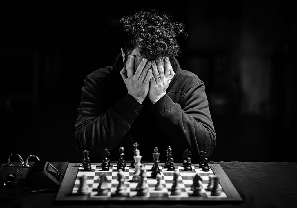 El dolor de GothamChess Gotham manos 81 GothamChess (Levy Rozman) se lamenta después de una victoria. Foto: FMB / Damas y Reyes