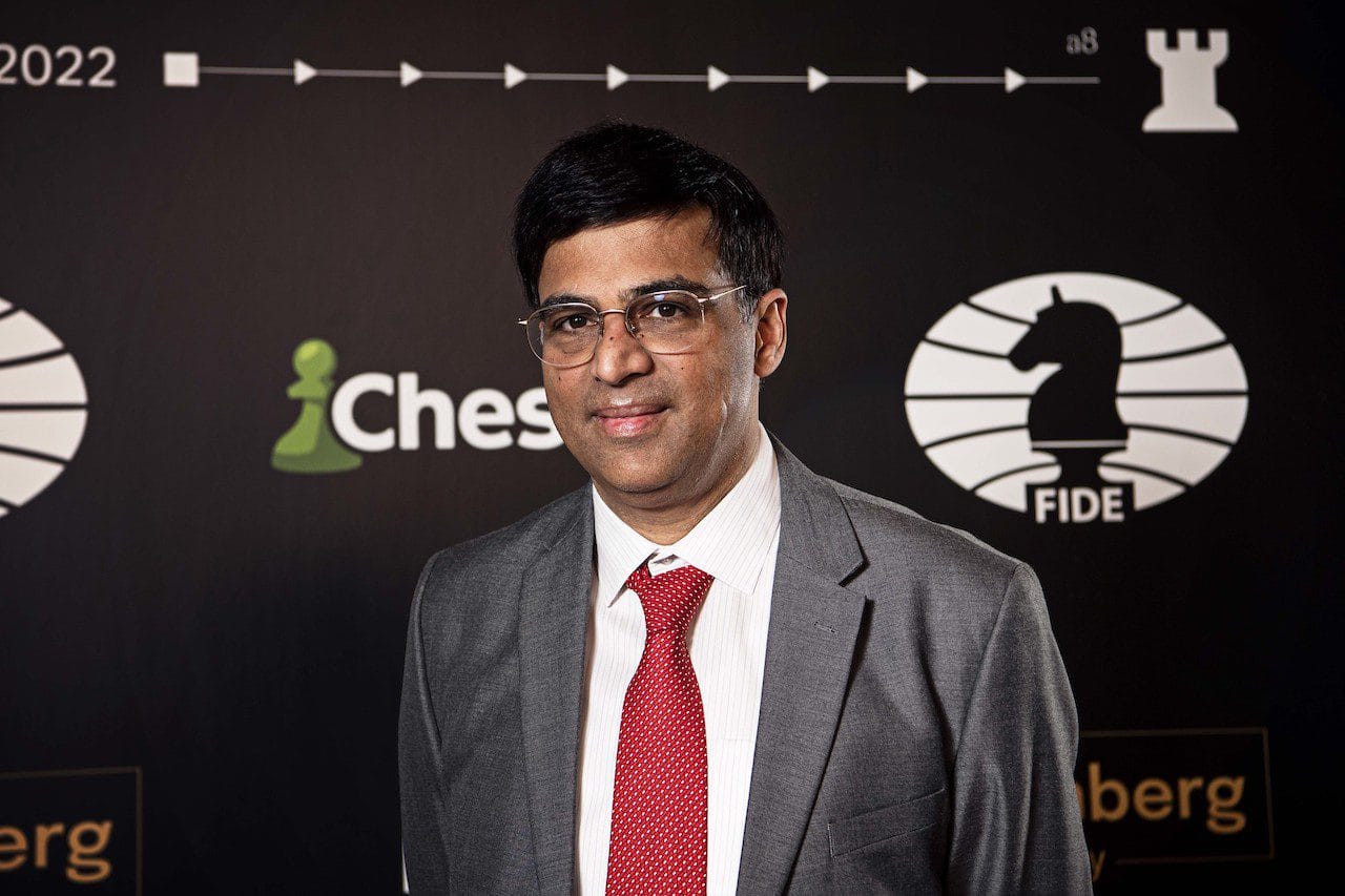 Anand confiesa su mayor error contra Karpov y Kasparov anand FIDE Stev Bonhage Viswanathan Anand, fotografiado por Stev Bonhage