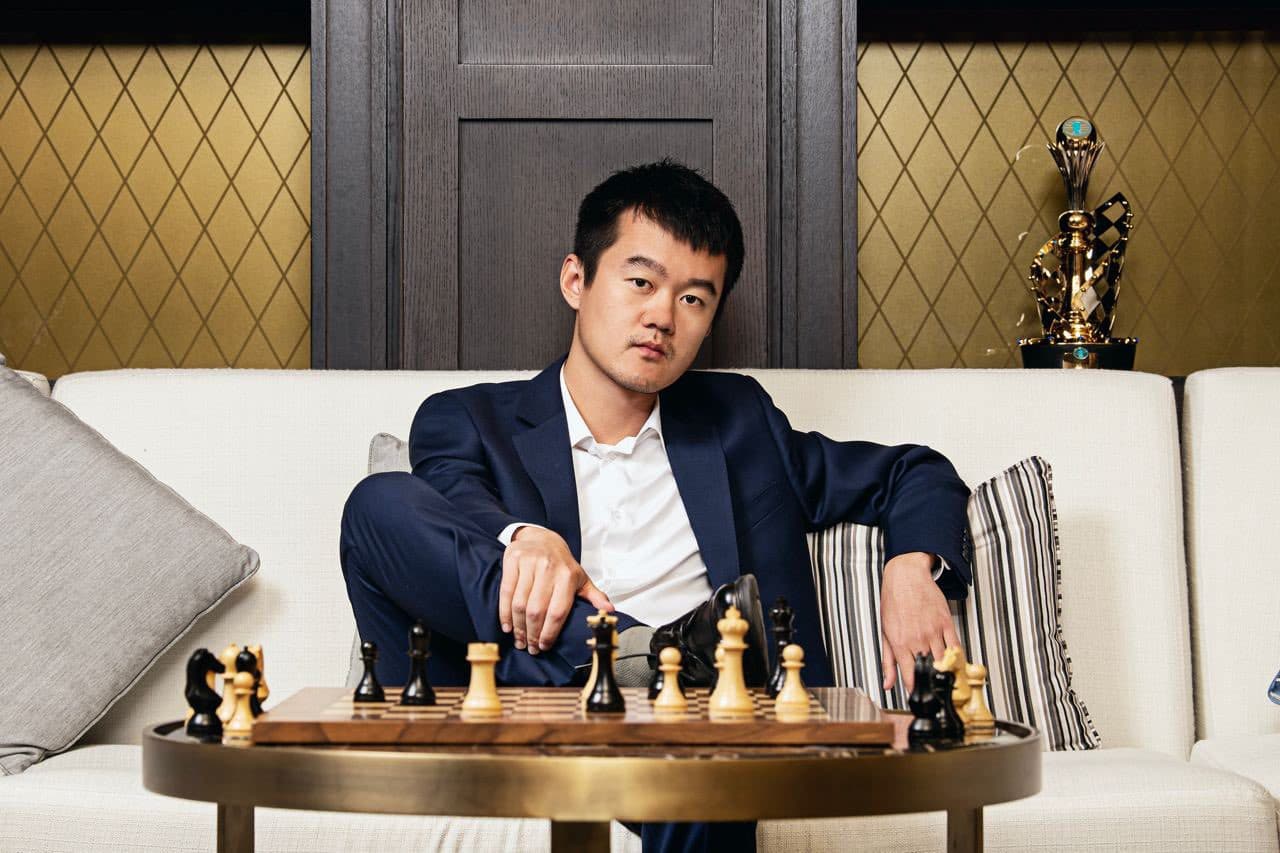 Ding Liren vuelve a la carga ding liren fide Ding Liren posa para Stev Bonhage